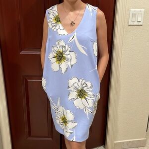 Dunnes Floral Shift Dress Sleeveless